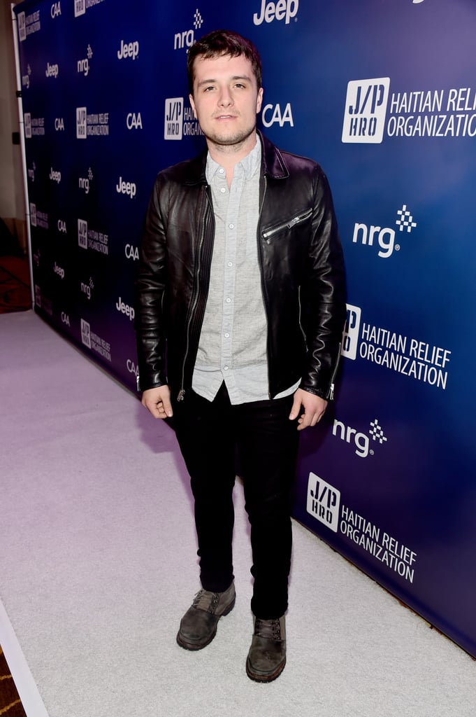 Josh Hutcherson stepped out for the philanthropic Help Haiti Home event.