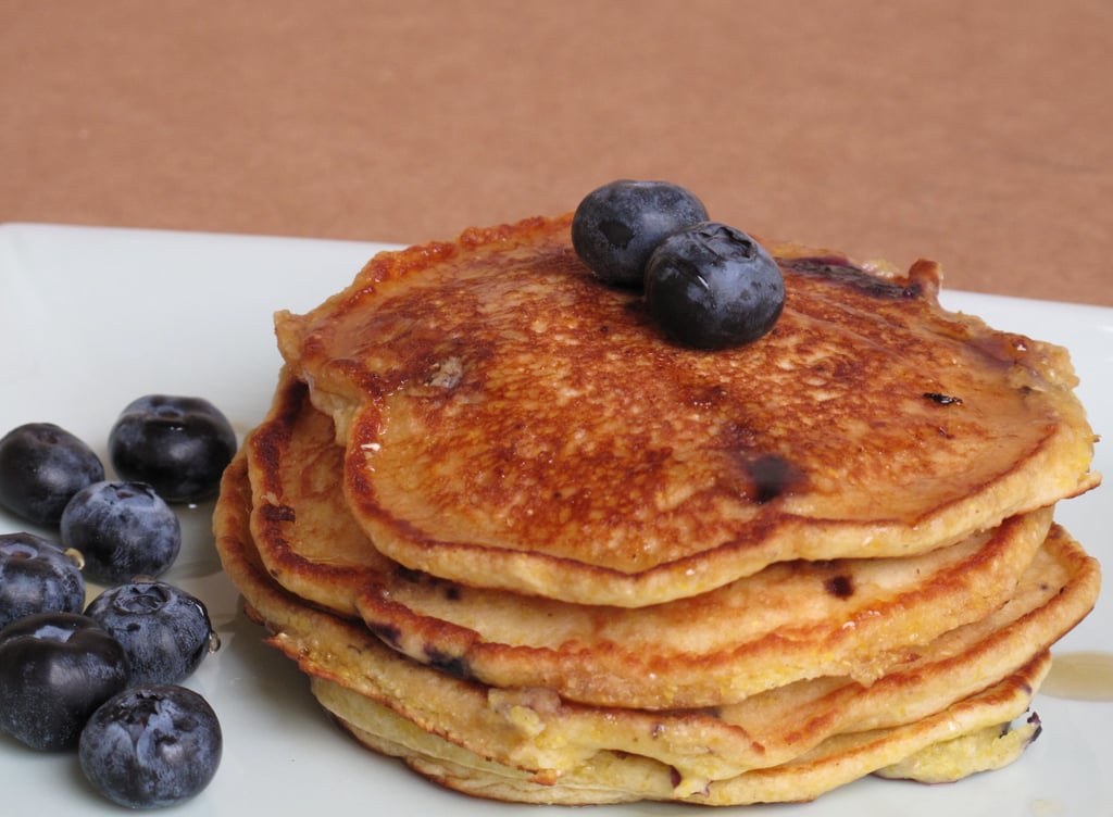 Blueberry-Cornmeal Griddle Cakes