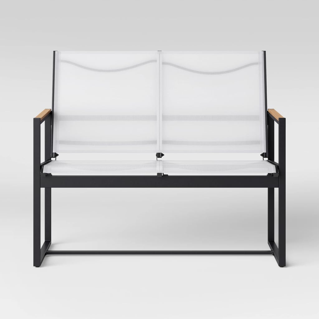 Henning Patio Bench in White