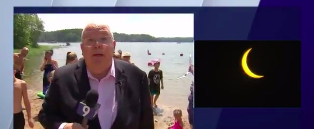 Weatherman Cries During Solar Eclipse Coverage