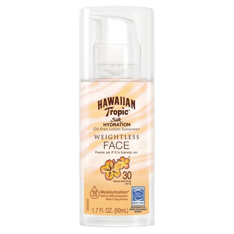 Hawaiian Tropic Silk Hydration Weightless Face Sunscreen