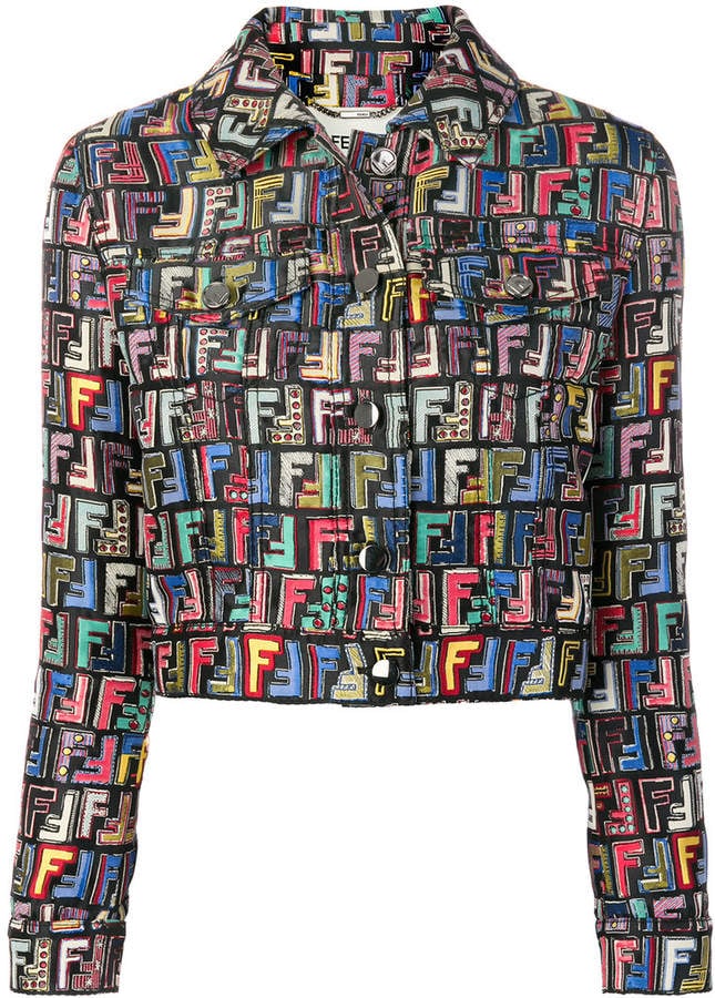 Fendi FF Logo Printed Jacket