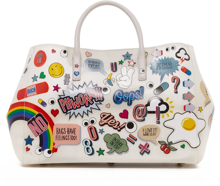 Anya Hindmarch Ebury Maxi Allover Stickers Tote ($2,250)