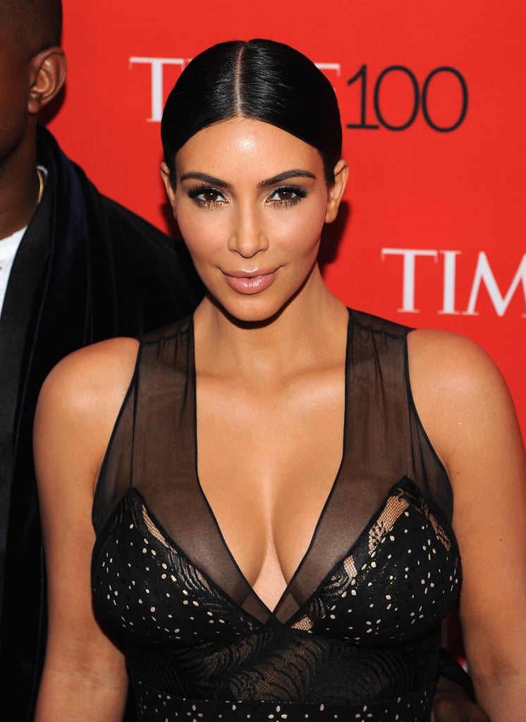 Kim Kardashian at the 2015 Time 100 Gala