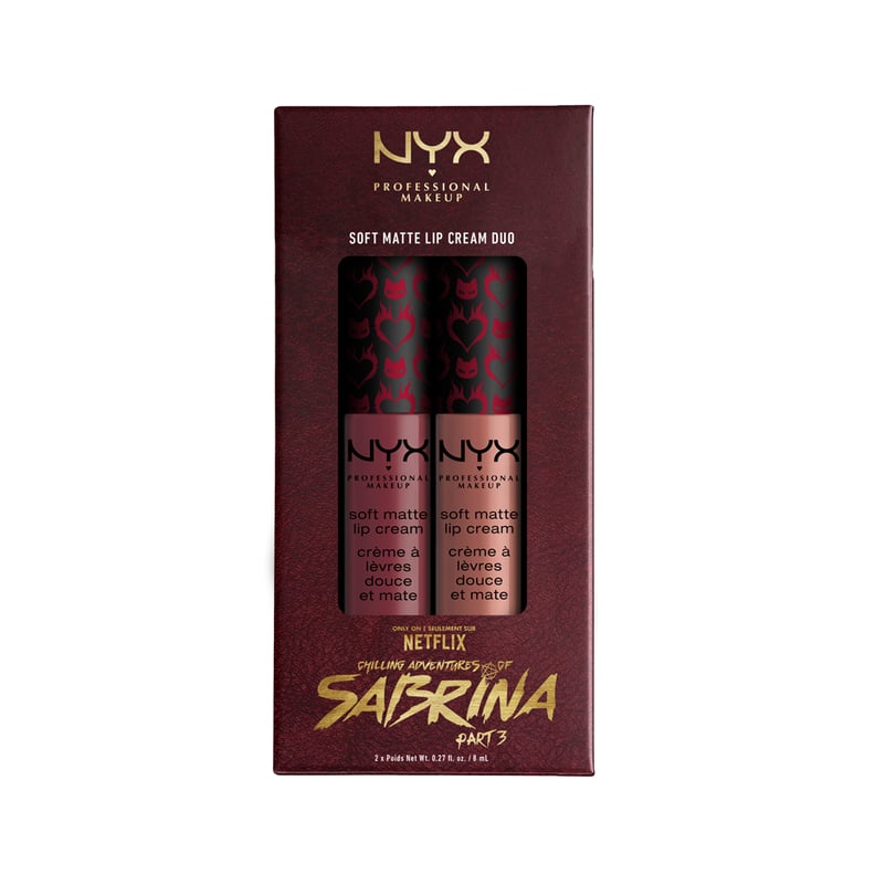 NYX x Chilling Adventures of Sabrina Soft Matte Lip Cream Duos in Fright Club