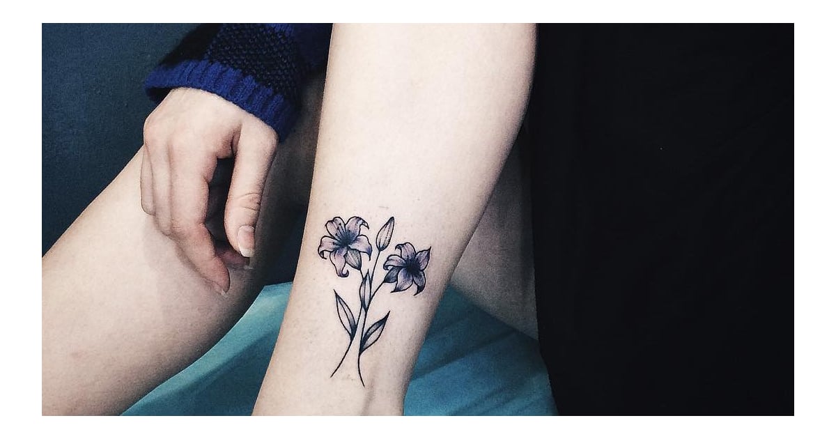 Birth Flower Tattoos Popsugar Love And Sex