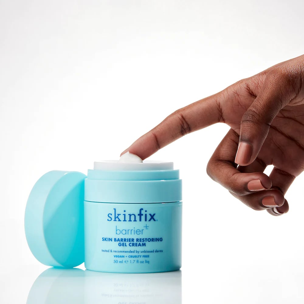 油性皮肤的护肤脂:Skinfix障碍恢复凝胶膏+皮肤屏障烟酰胺