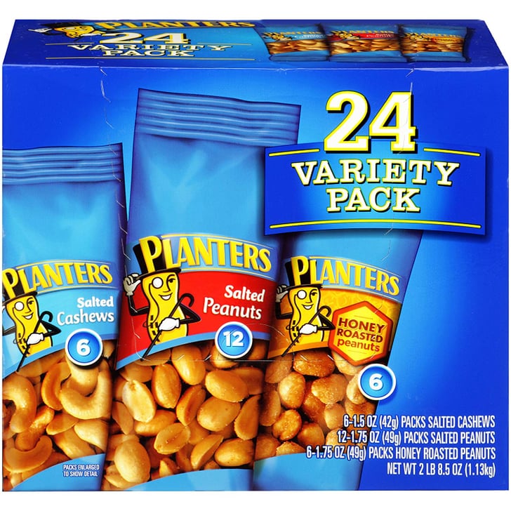 Planters Nuts Variety Pack Best Mediterranean Diet Snacks on Amazon