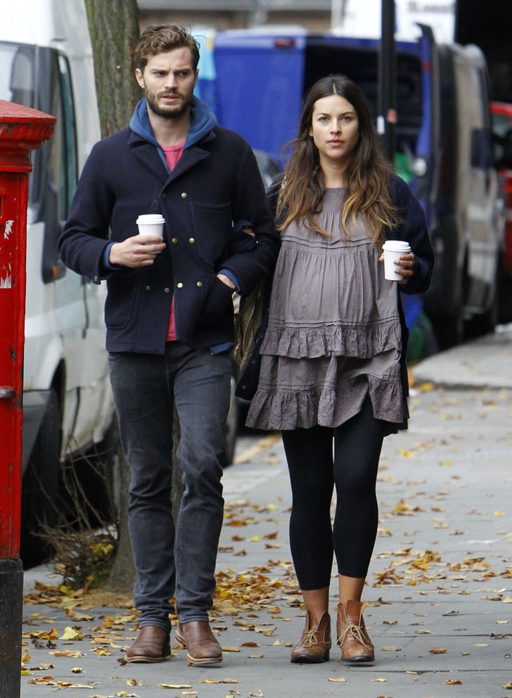 Jamie Dornan and His Wife Doing Errands in London | POPSUGAR Celebrity