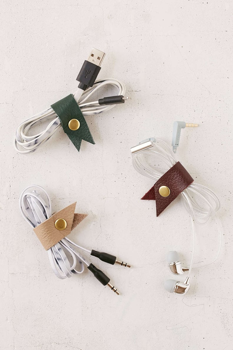 Several cord organizers for your when you travel.