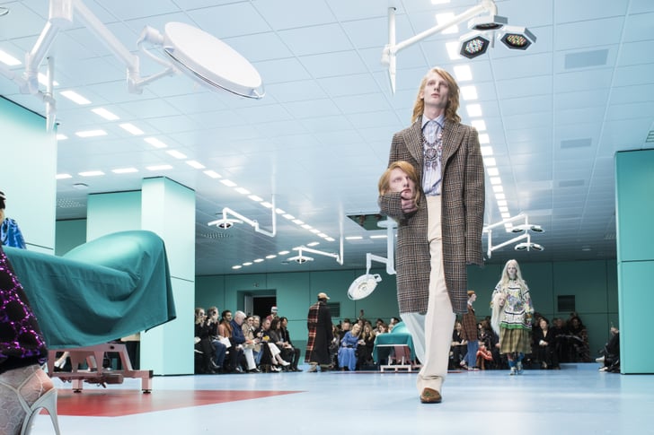 Alessandro Michele Explains Why Gucci Models Carried Heads