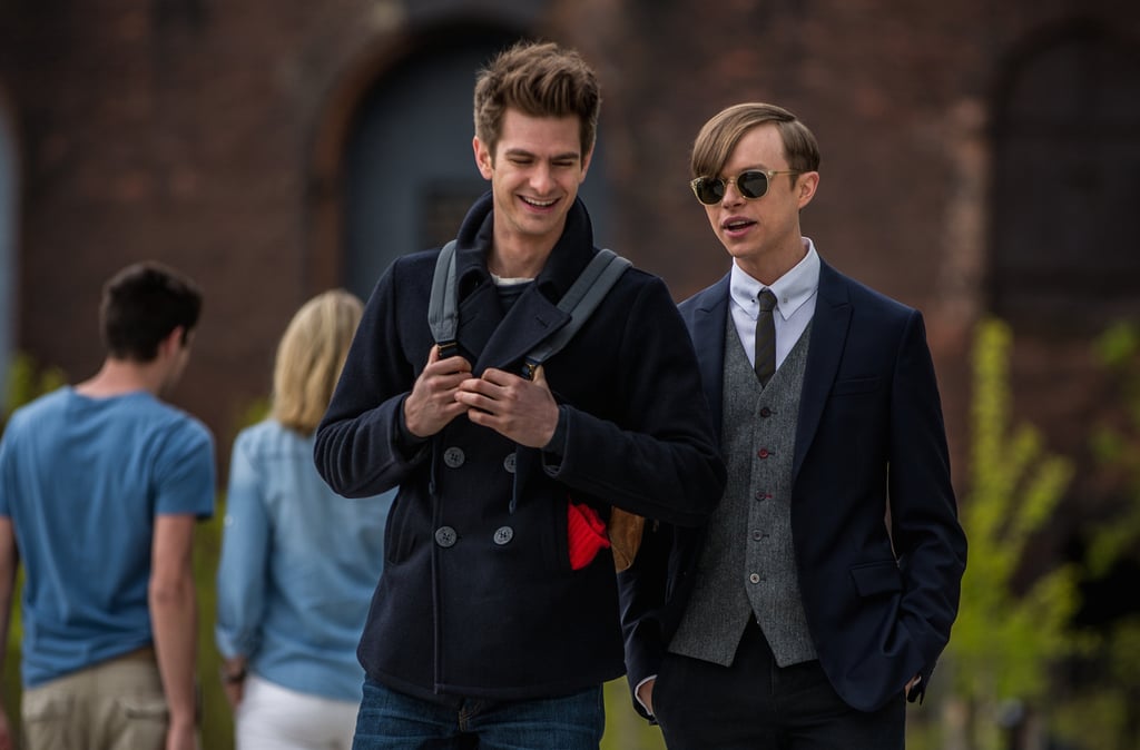 Andrew Garfield and Dane DeHaan in The Amazing Spider-Man 2