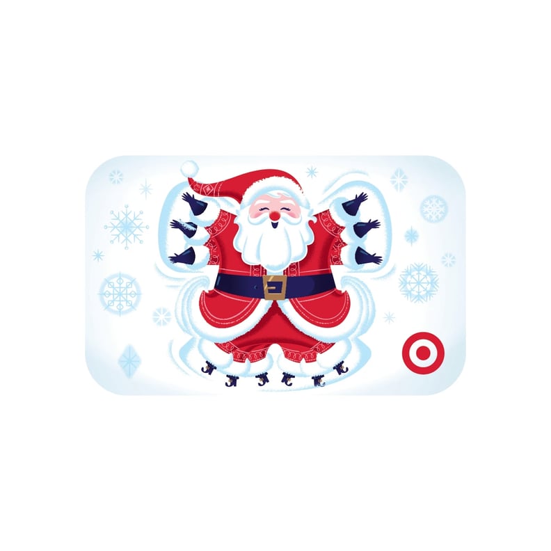 Santa Snow Angel Gift Card