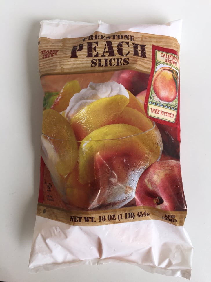 Freestone Peach Slices (4) Best New Trader Joe's Snacks 2015