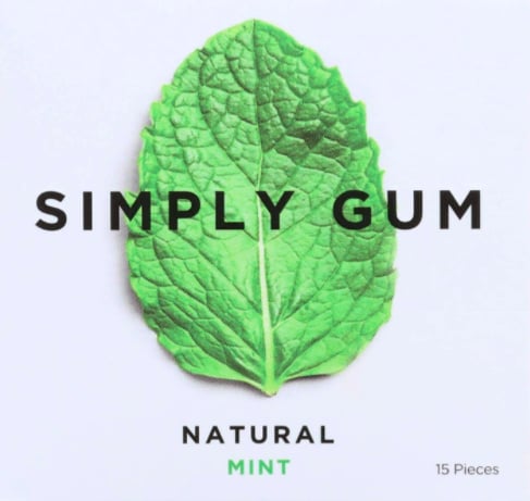 Simply Gum All Natural Mint