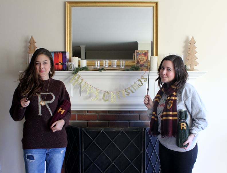 To top everything off, you'll need your best Harry Potter sweaters.