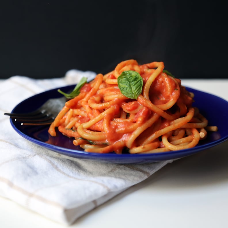 Pasta With Vegan Pink Sauce