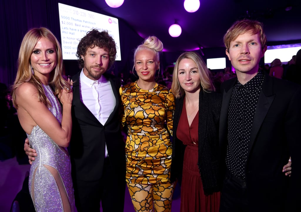 Heidi Klum, Erik Anders Lang, Sia, Marissa Ribisi, and Beck