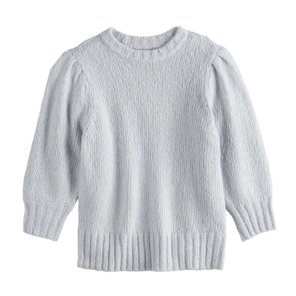 Puff-Sleeve Sweater