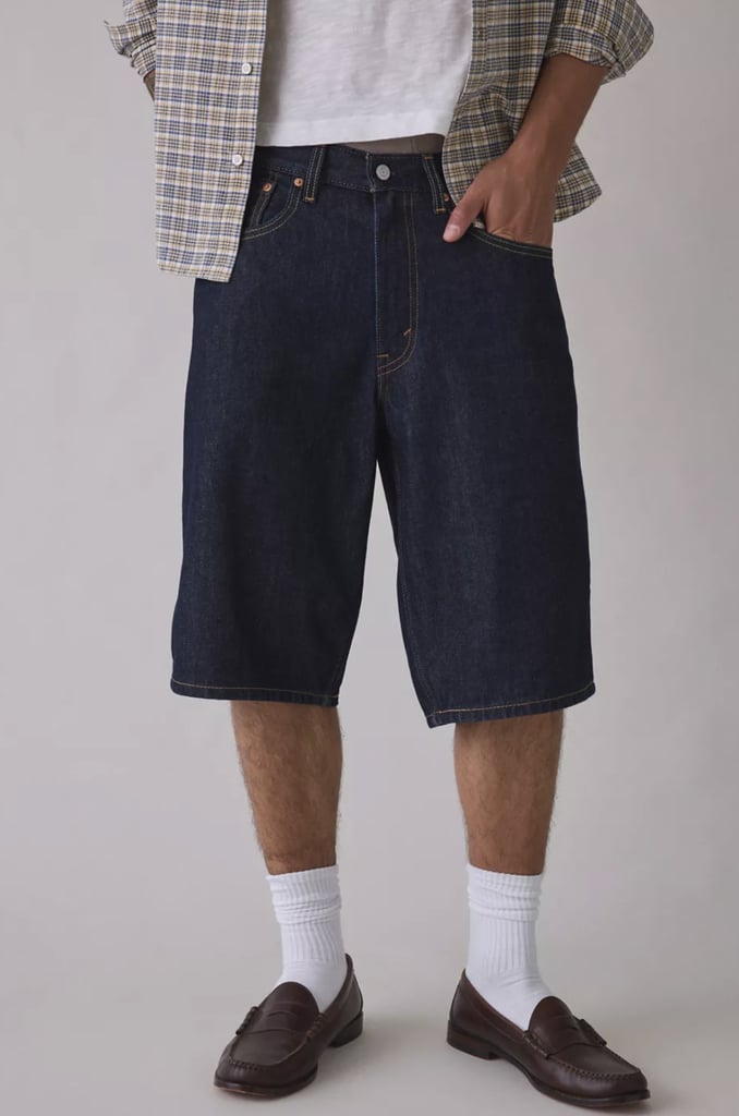 Levi's 470 Denim Shorts in Rinse Ruler