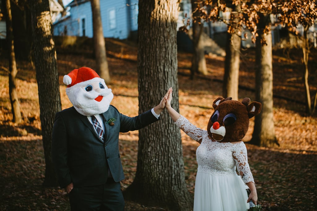 Quirky Christmas Wedding