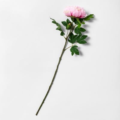 Artificial Pink Peony Flower Stem