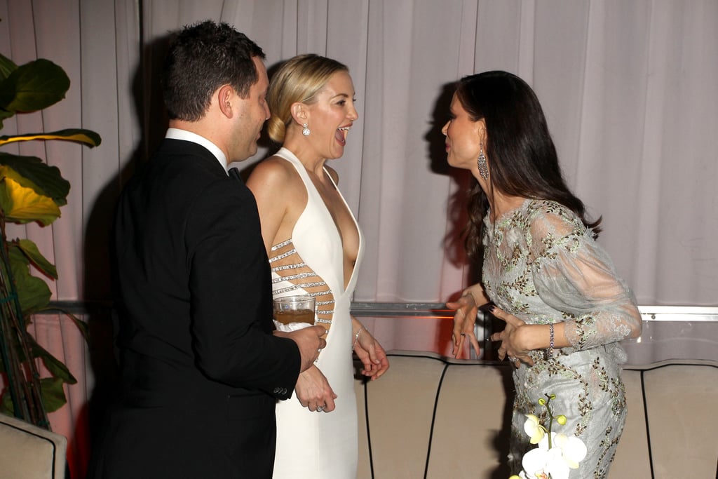 Celebrities at Weinstein Co. Golden Globes Afterparty 2015