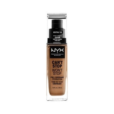 NYX Professional Makeup Can't Stop Won't Stop 24HR Full Coverage Matte Foundation