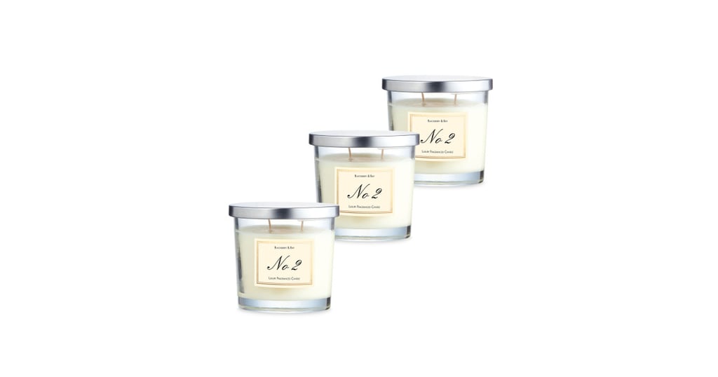 Aldi Blackberry and Bay Glass Candle 3 Pack