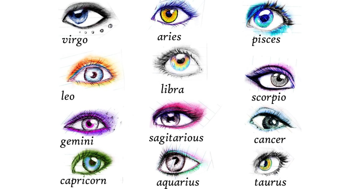 Can Your Zodiac Sign Predict Your Eye Shape Popsugar Fashion Uk 3069