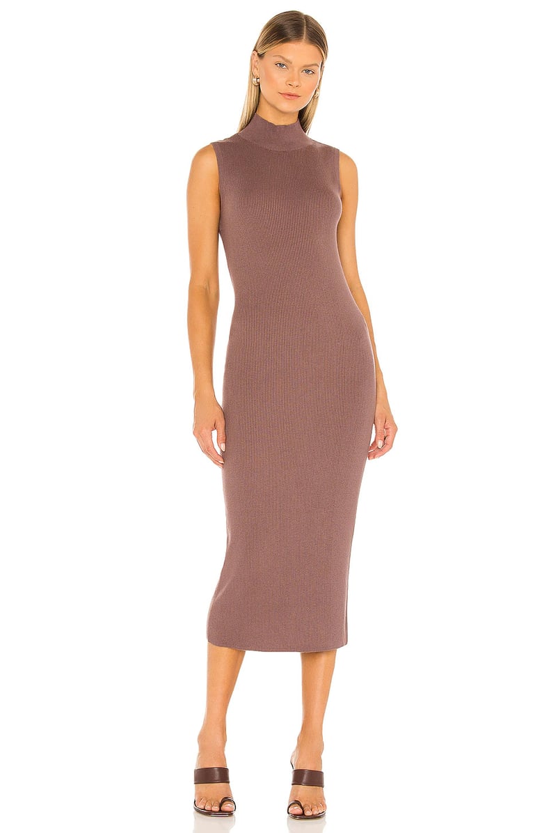 A Mauve Moment: Sanctuary Be Smooth Sweater Dress in Heather Mink
