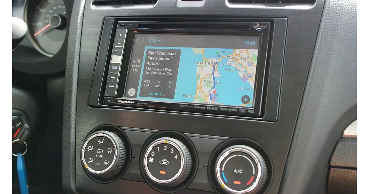 Watch Siri enable Apple CarPlay's Maps. Apple Carplay Aftermarket Stereo POPSUGAR Tech Photo 2