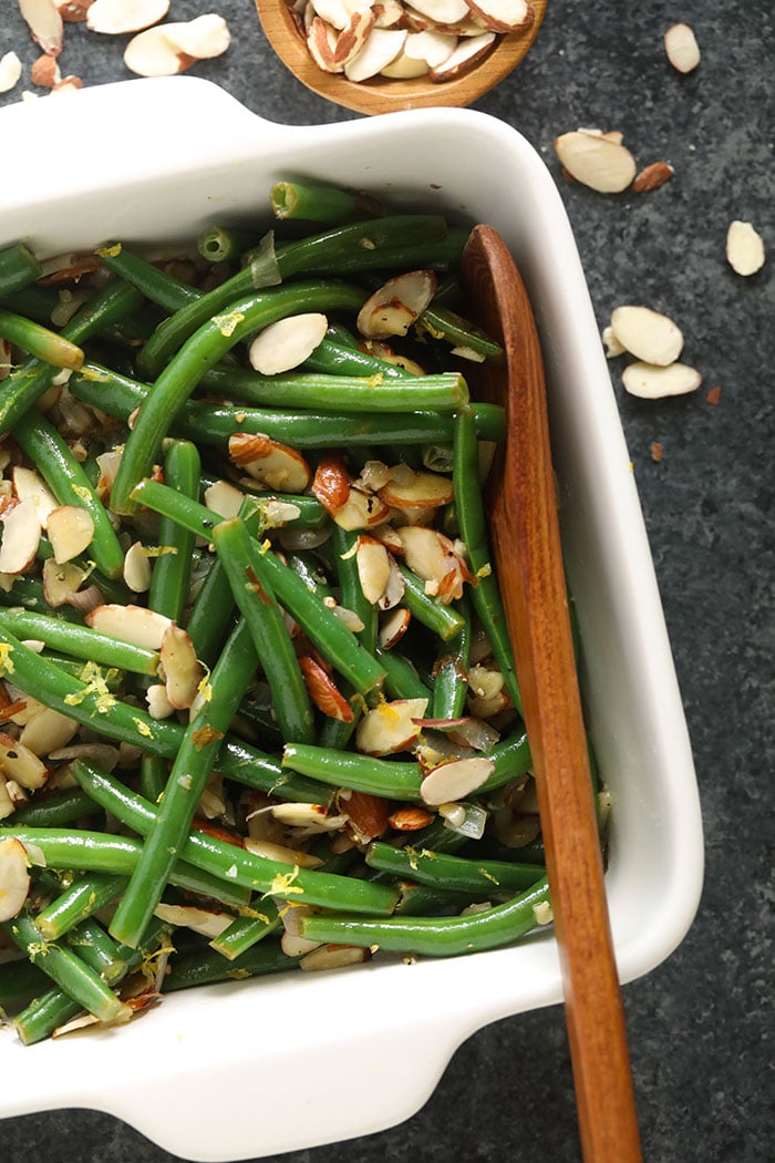 Green Beans Almondine