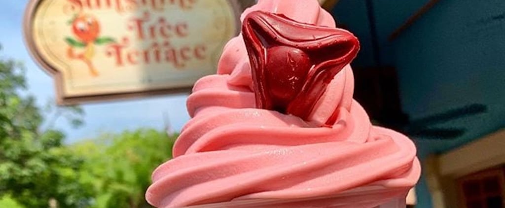 Strawberry Dole Whip at Disney