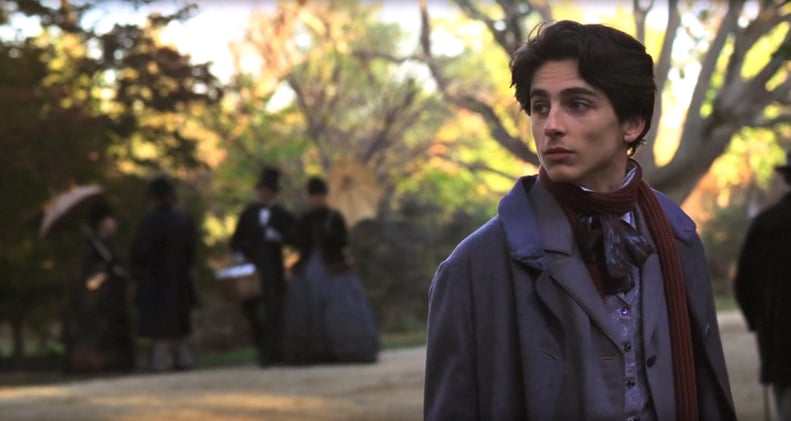 LITTLE WOMEN, Timothee Chalamet as Laurie, 2019.  Columbia Pictures / courtesy Everett Collection