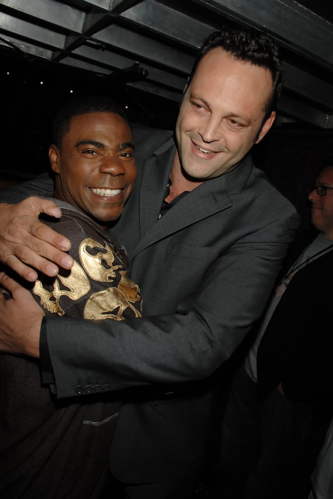 Vince Vaughn and Tracy Morgan shared a moment in 2007.