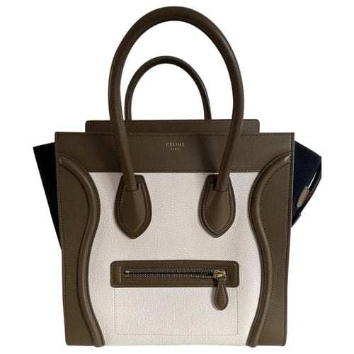 Celine Luggage Leather Handbag