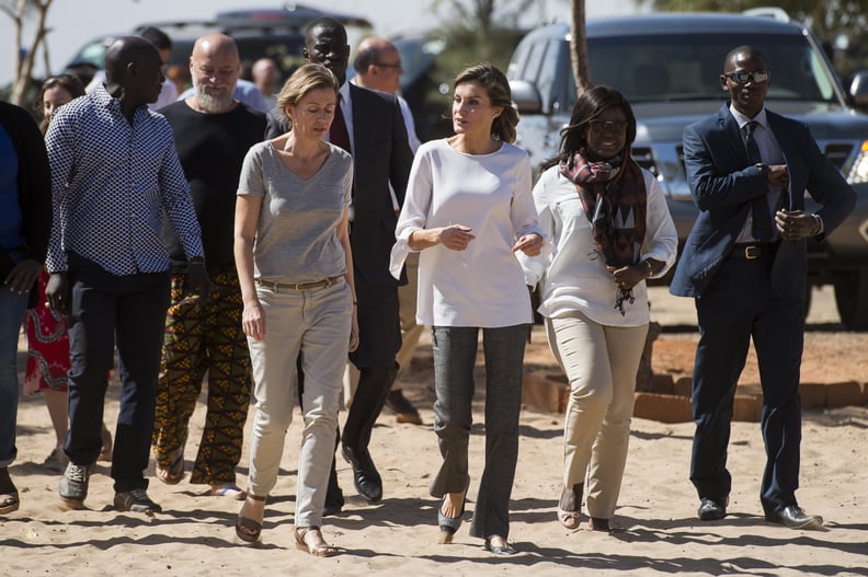 Queen Letizia in Hugo Boss