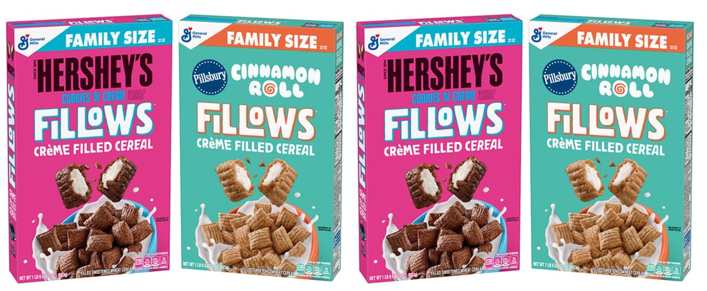 Cinnamon Roll and Cookies 'n' Creme Fillows Cereal
