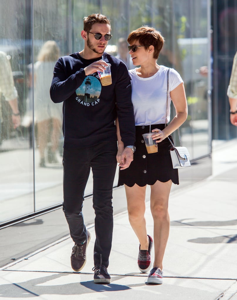 Kate Mara and Jamie Bell Out in NYC September 2015