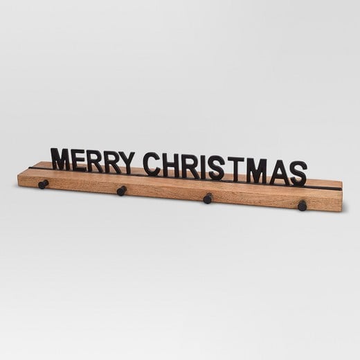 Stocking Holder Target Holiday Decor 2017 POPSUGAR Family Photo 22