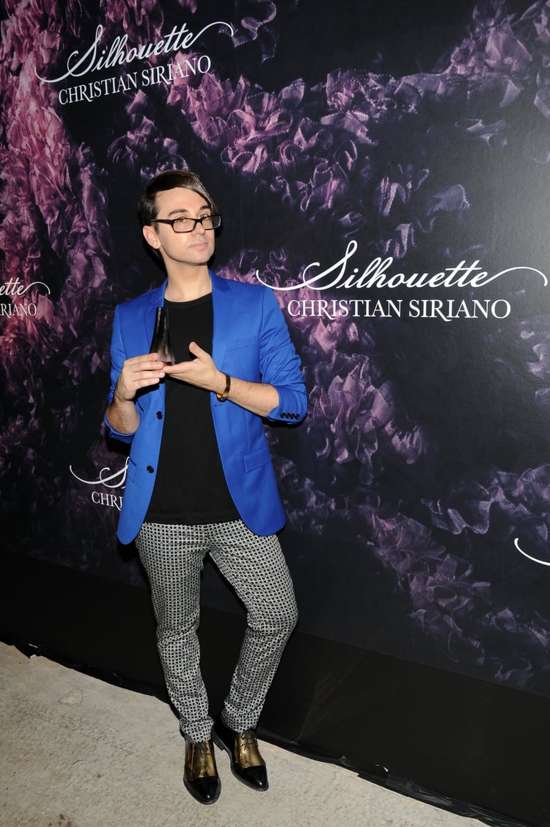 Christian Siriano Showing Off His Silhouette Fragrance