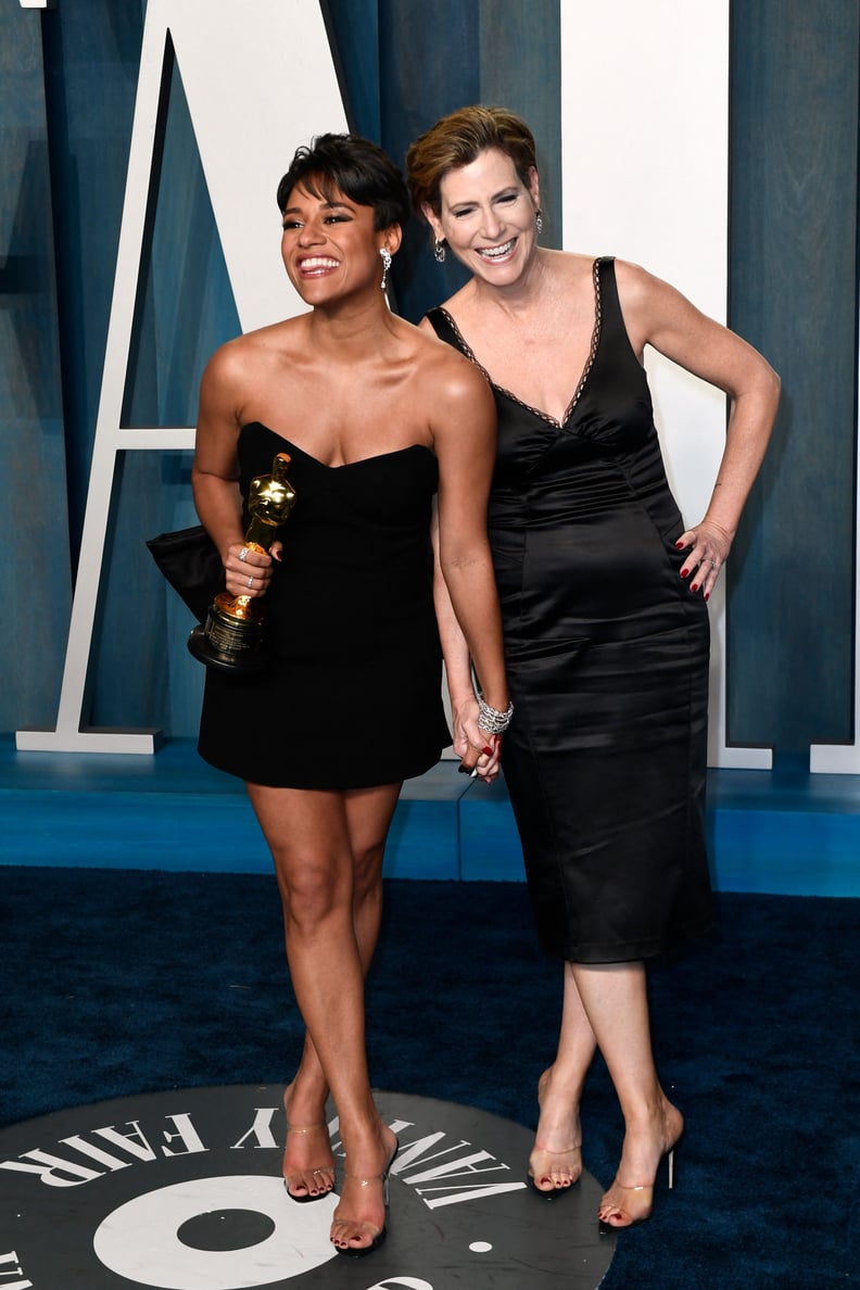 Ariana DeBose and Sue Makkoo at the Vanity Fair Oscars Party