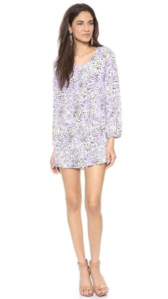 Tbags Long Sleeve Mini Dress ($176)