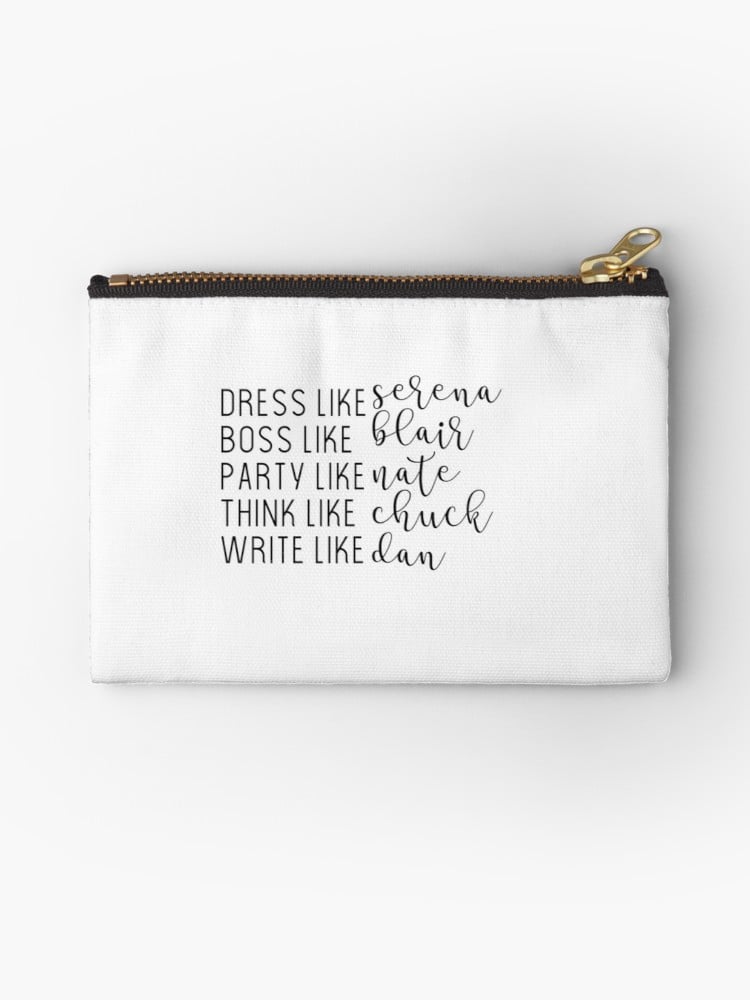 Gossip Girl Characters Pouch