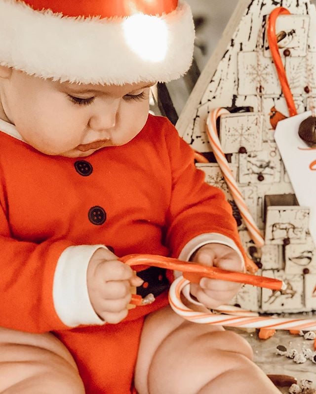 Baby Dressed as Elf on the Shelf 2018
