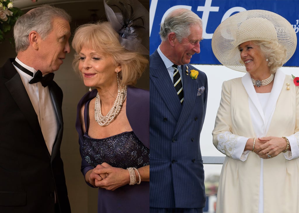 Steve Coulter and Deborah Ramsay as Prince Charles and Camilla, Duchess of Cornwall