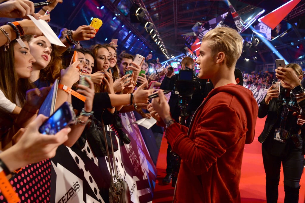 Justin Bieber at 2015 EMAs | Pictures