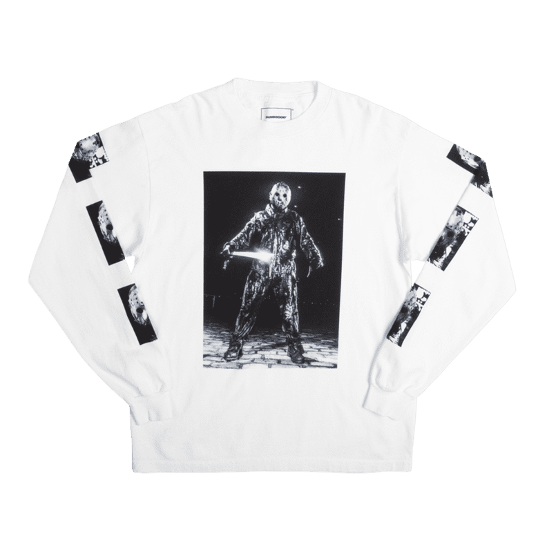 Dumbgood Friday the 13th Photo Booth White Long Sleeve