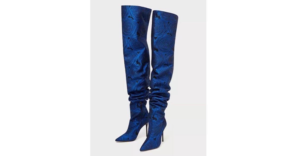 Zara outlet floral boots